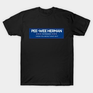 Pee-Wee For President T-Shirt